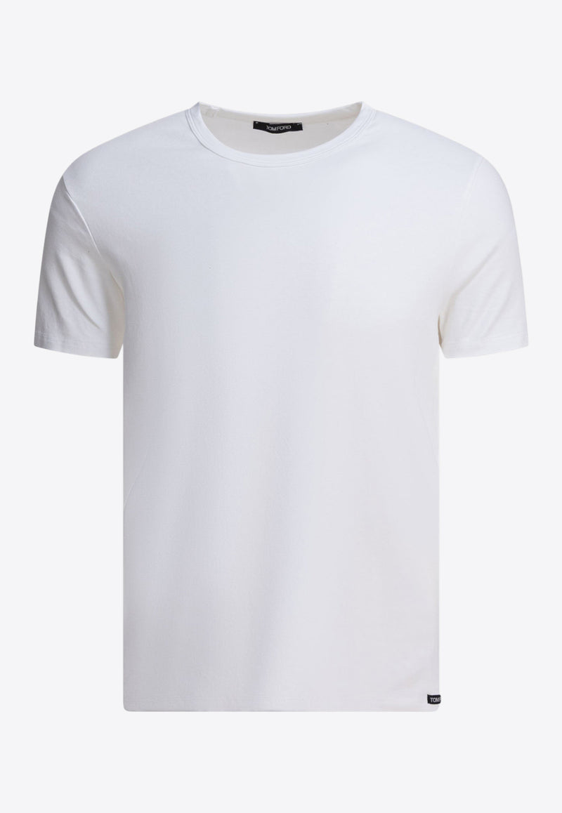 Tom Ford Basic Crewneck T-shirt White T4M081040100_bbb31df9-d794-4fe2-864c-423af7bb07b9
