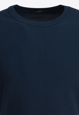 Tom Ford Basic Crewneck T-shirt Blue T4M081040412_4a94fa19-f23e-4f4a-8baf-e327ae9b2786