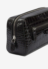 Tom Ford Croc-Embossed Leather Toiletry Pouch  Brown Y0356LCL439S1B087_b8d3027c-b041-4f25-b1cf-923c271f64e7