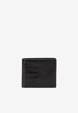 Tom Ford Croc-Embossed Leather Wallet  Brown Y0410LCL439S1B087_fb7ad743-406c-4565-94da-373b52c82ad6
