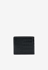 Tom Ford Croc-Embossed Leather Wallet  Black Y0410LCL439S1N001_e218b837-4cd0-44a2-94e1-c659f2c5f837