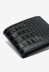 Tom Ford Croc-Embossed Leather Wallet  Black Y0410LCL439S1N001_e218b837-4cd0-44a2-94e1-c659f2c5f837
