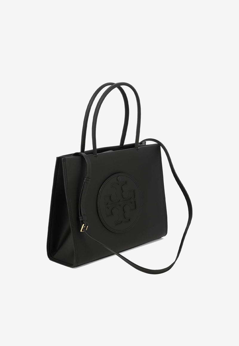 Tory Burch Small Ella Leather Tote Bag Black 145612001_81776