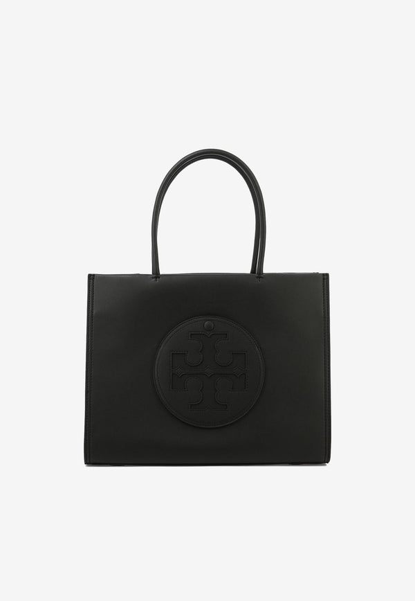 Tory Burch Small Ella Leather Tote Bag Black 145612001_81776