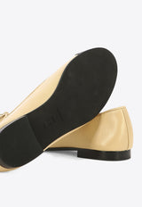 Tory Burch Cap-Toe Leather Ballet Flats Beige 154513200_8c15d9d4-1711-4637-a038-6b91e7705cd4