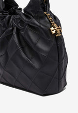 Tory Burch Mini Fleming Hobo Bag Black 162451001_81157