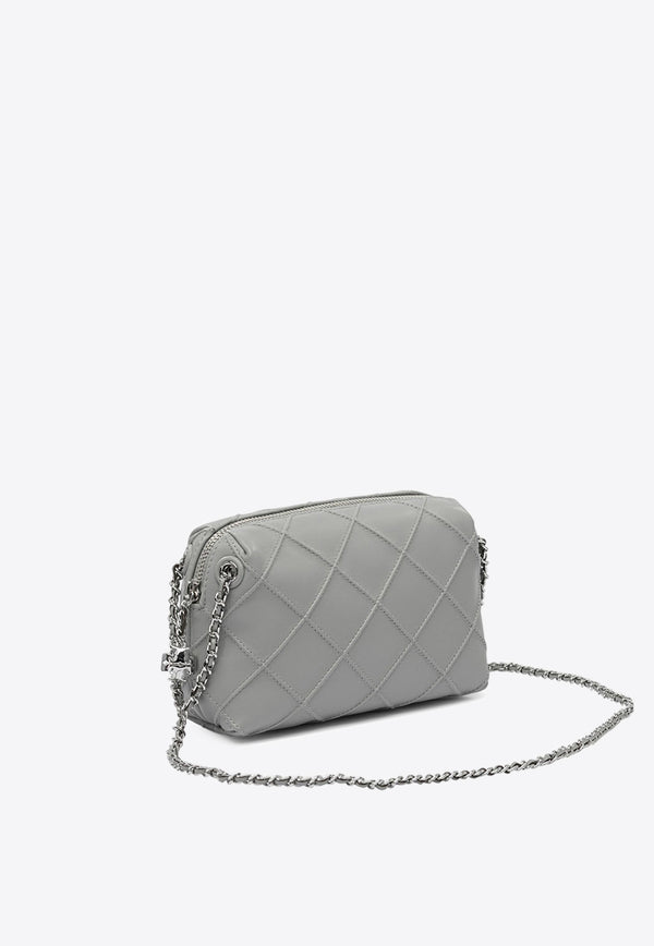 Tory Burch Fleming Soft Crossbody Bag Gray 169226020_81796