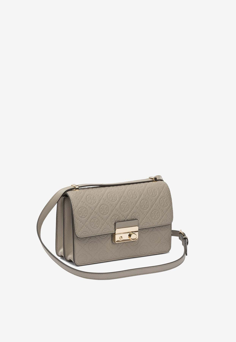 Tory Burch T Monogram Pebbled Shoulder Bag Taupe 175326200_52ca2bce-f28d-42a5-a8f7-cc10e900ba6c