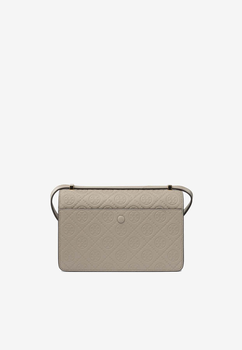 Tory Burch T Monogram Pebbled Shoulder Bag Taupe 175326200_52ca2bce-f28d-42a5-a8f7-cc10e900ba6c