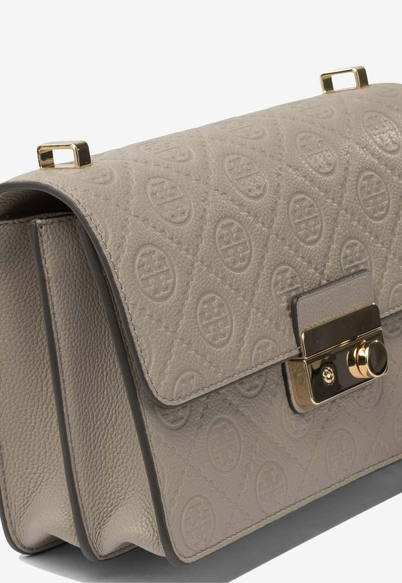 Tory Burch T Monogram Pebbled Shoulder Bag Taupe 175326200_52ca2bce-f28d-42a5-a8f7-cc10e900ba6c