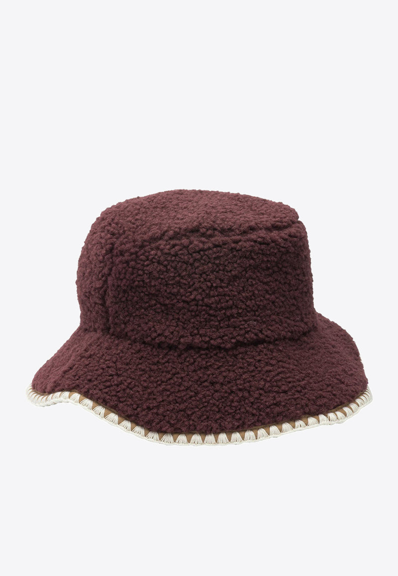 UGG Wool Bucket Hat Bordeaux 100914WGRP_2654475c-2902-4e5f-8e5f-0b3341adb3e6