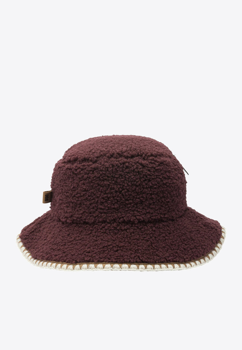 UGG Wool Bucket Hat Bordeaux 100914WGRP_2654475c-2902-4e5f-8e5f-0b3341adb3e6