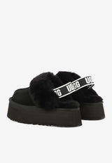 UGG Funkette Sheepskin Flatform Slippers  Black 1113474BLK_f5bc0c0b-3736-45b5-b7fe-2615bd0aef6e