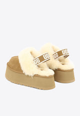 UGG Funkette Suede Flatform Slingback Flats  Chestnut 1113474CHE_23c5f0f7-a68d-4c6e-b787-b3345efffdb1