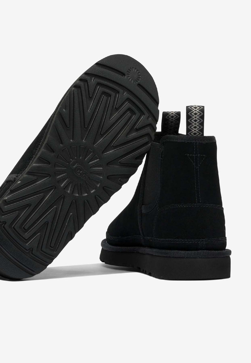 UGG Neumel Chelsea Suede Ankle Boots  Black 1121644BLK_889f2754-5a4d-45eb-8dce-6187b2bd21b4