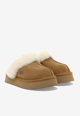 UGG Disquette Suede Shearling Slippers  Chestnut 1122550CHE_59d671ba-43b2-42e9-bafe-41afa7ed935a