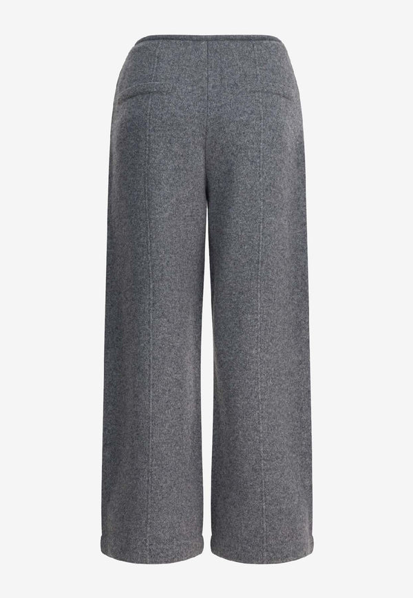 Umarmung Straight-Leg Tailored Pants UM254WPT87HEATHER GRAY_47c5ab8a-8645-4459-9742-2ea1c4195f40