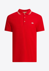 Valentino VLogo Patch Polo T-shirt Red 7V3MH01KAQK157_82513
