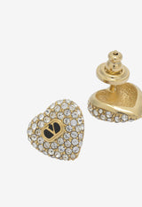 Valentino Coeur Royal Crystal Stud Earrings Gold 7W0J0BA6VTIRG5_b1c645ff-bb31-4c4e-be41-a0a829a89bdc