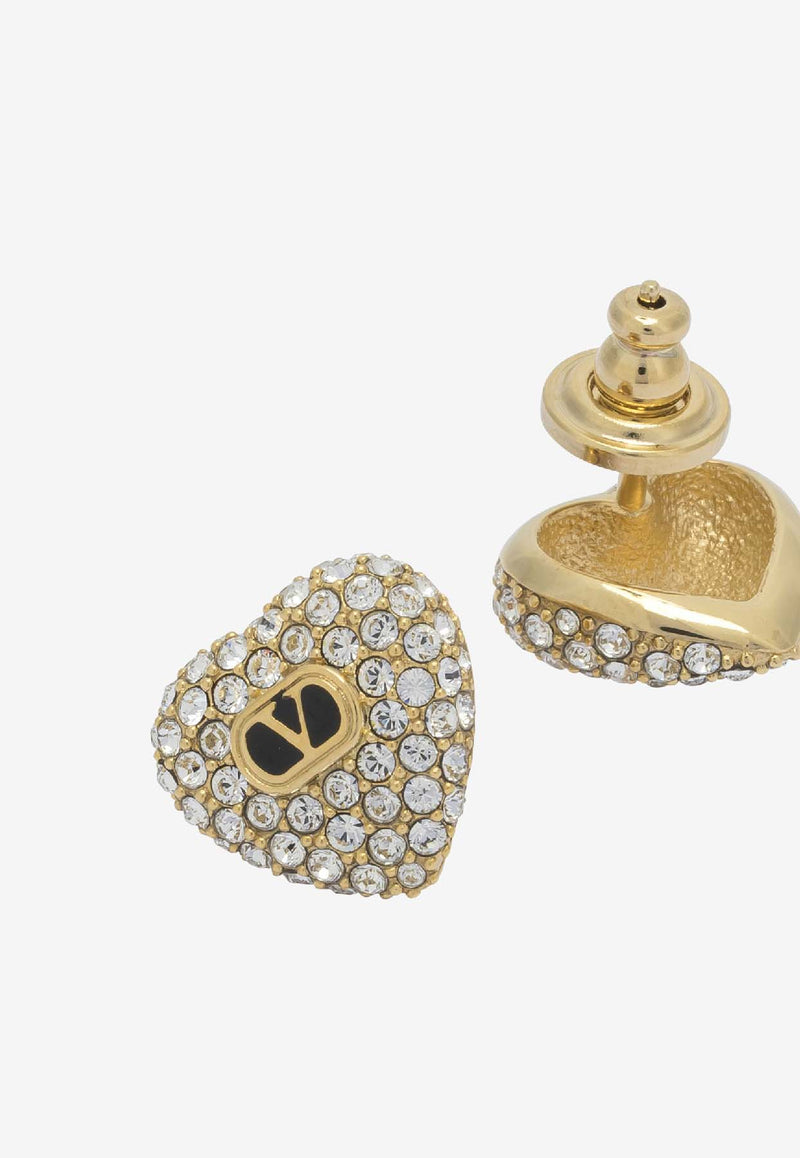 Valentino Coeur Royal Crystal Stud Earrings Gold 7W0J0BA6VTIRG5_b1c645ff-bb31-4c4e-be41-a0a829a89bdc