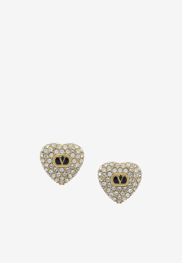 Valentino Coeur Royal Crystal Stud Earrings Gold 7W0J0BA6VTIRG5_b1c645ff-bb31-4c4e-be41-a0a829a89bdc