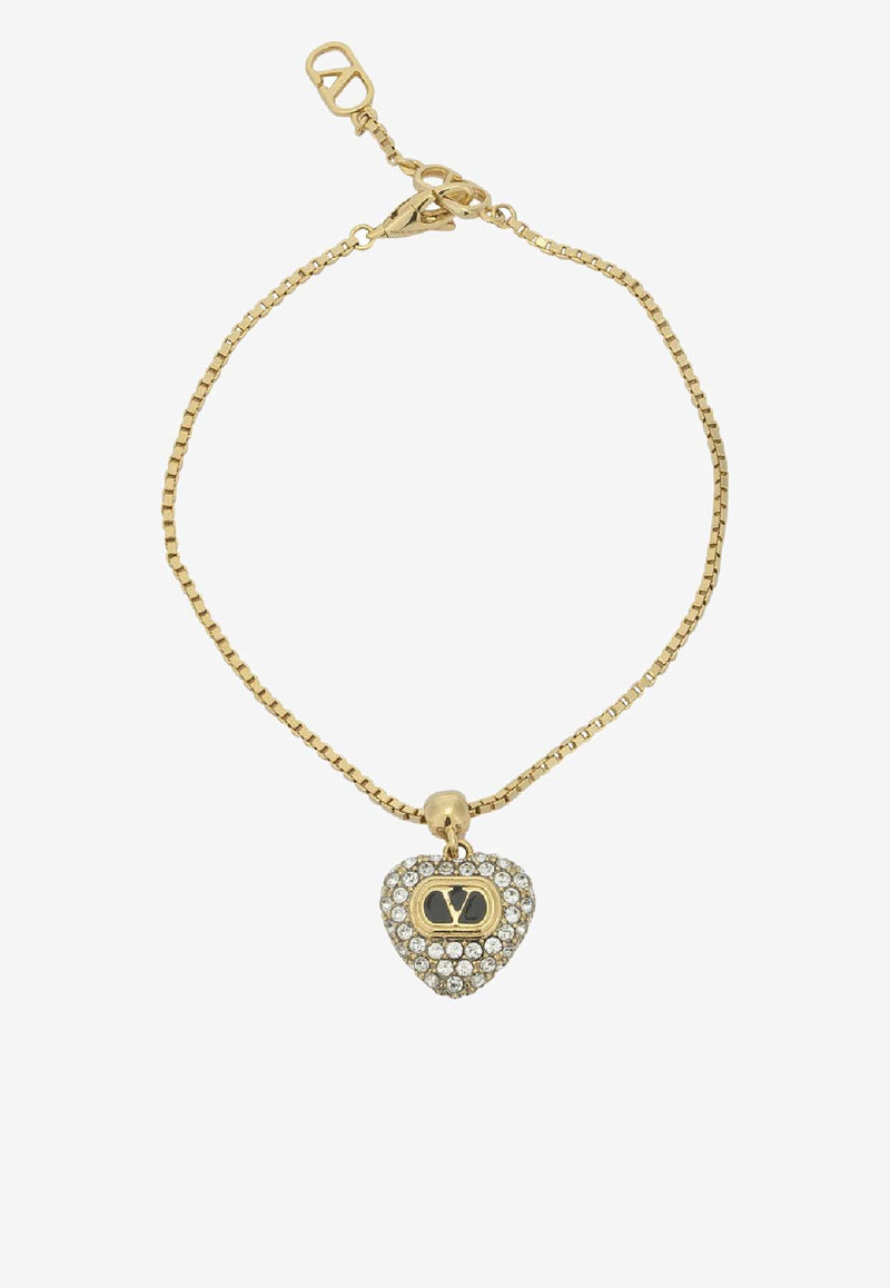 Valentino Coeur Royal Crystal Embellished Bracelet Gold 7W0J0BA9VTIRG5_7f4cf153-126b-4f5f-9de6-9800e9e98357