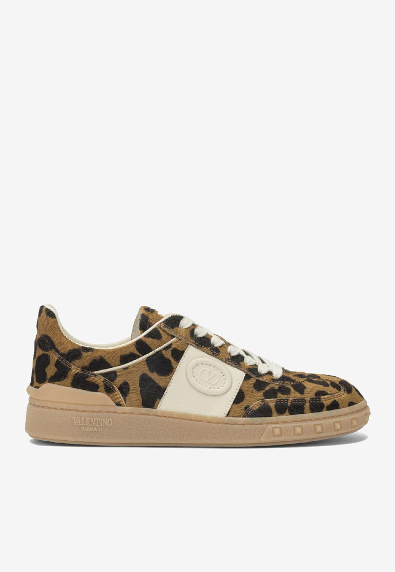 Valentino Upvillage Leopard Print Low-Top Sneakers Brown 7W0S0IL9ZQECHP_180e0793-98b3-4129-a9fb-1344411d9d7d
