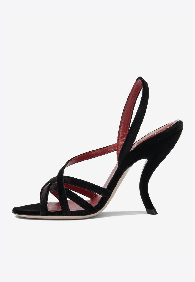 Valentino Fetishique 105 Slingback Velvet Sandals Black 7W0S0NC6WPJ0NO_6c519180-6755-4b4c-9d80-a56cdb68711b