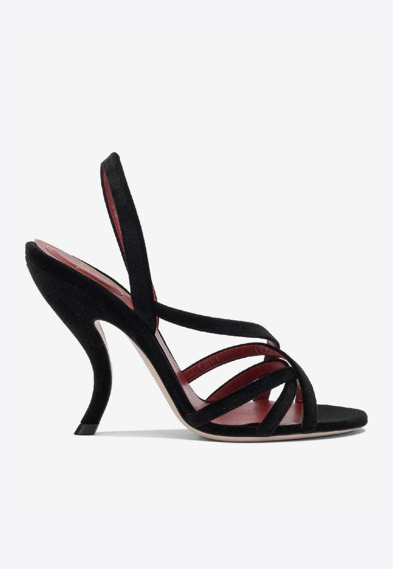 Valentino Fetishique 105 Slingback Velvet Sandals Black 7W0S0NC6WPJ0NO_6c519180-6755-4b4c-9d80-a56cdb68711b