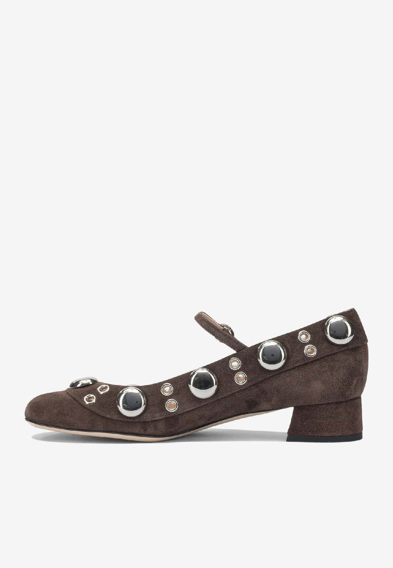 Valentino Nellcote 30 Mary Jane Studded Pumps Brown 7W0S0NE5YTB0TO_bd083b5c-6e7d-464c-996d-279badf0b803