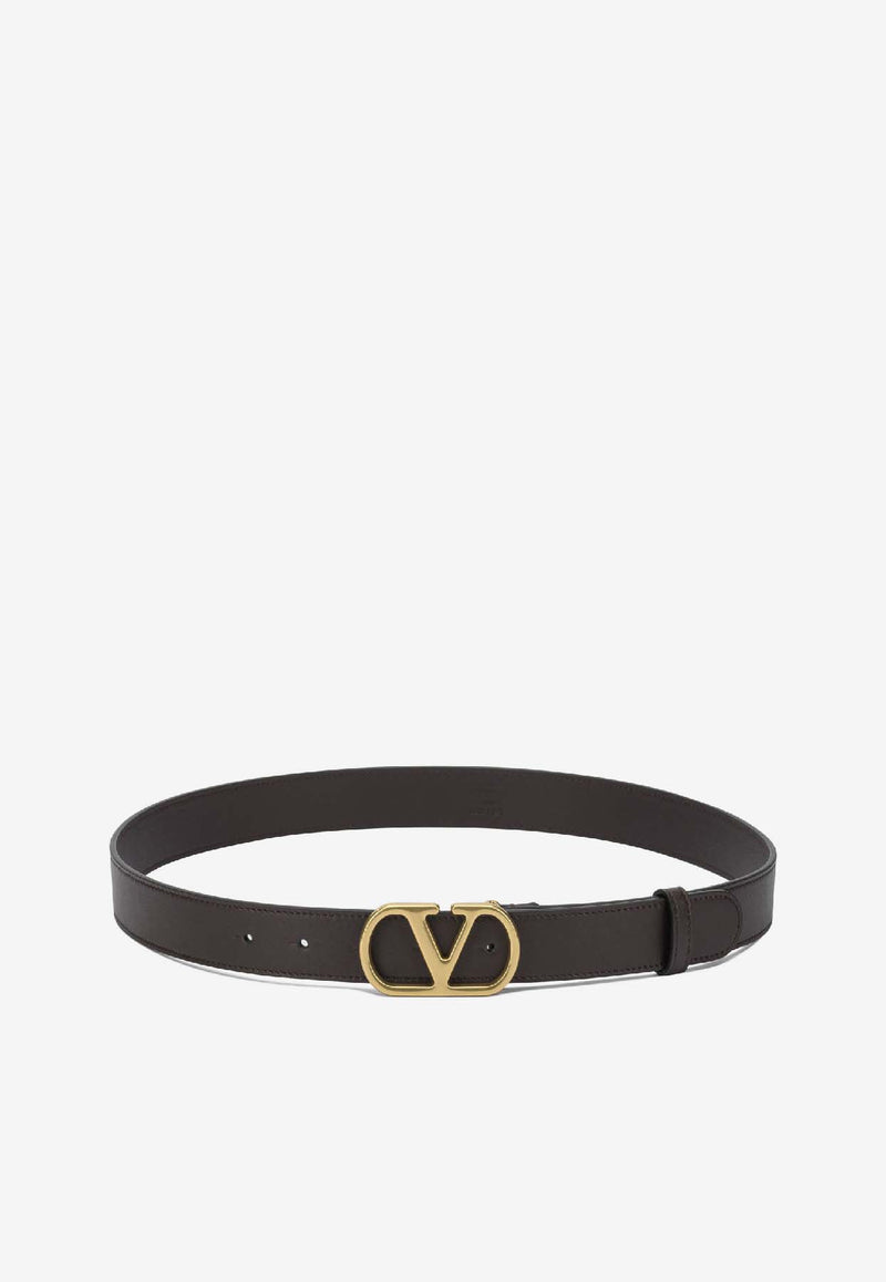 Valentino VLogo Leather Belt Brown 7W0T0SM3IYRREL_5bc1cfaa-64ca-479a-b0e1-5924288a662a