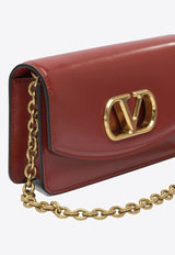 Valentino Vain VLogo Signature Clutch Red 7W2B0R71GCB0RO_82710