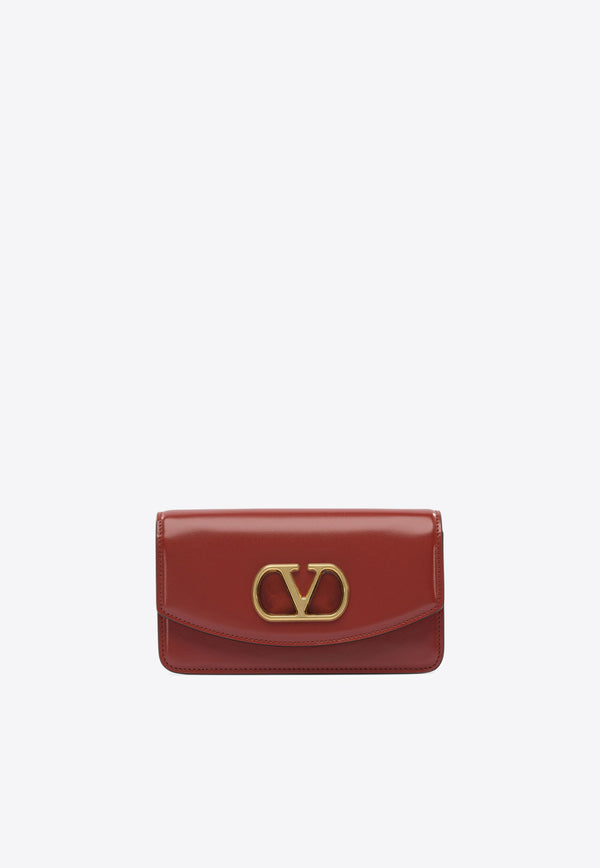 Valentino Vain VLogo Signature Clutch Red 7W2B0R71GCB0RO_82710