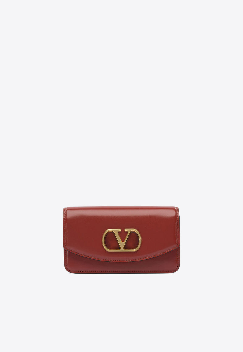Valentino Vain VLogo Signature Clutch Red 7W2B0R71GCB0RO_82710