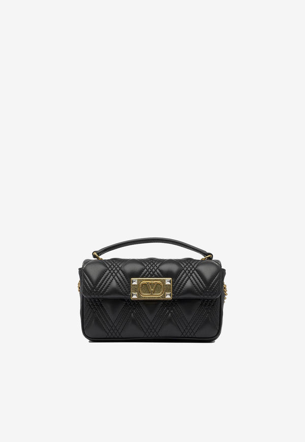Valentino Quiltie 67 Leather Shoulder Bag Black 7W2B0R96XCA0NO_625b9e00-d5af-4e24-8fd5-26f101557259
