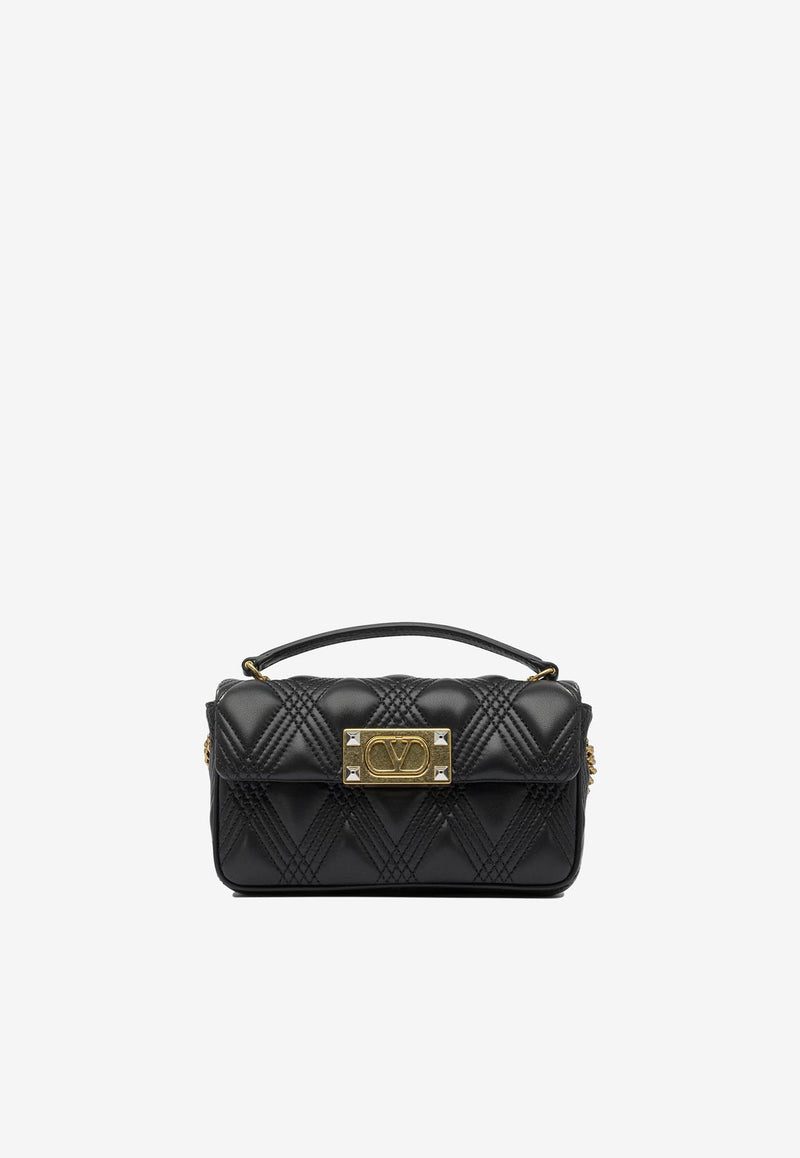 Valentino Quiltie 67 Leather Shoulder Bag Black 7W2B0R96XCA0NO_625b9e00-d5af-4e24-8fd5-26f101557259