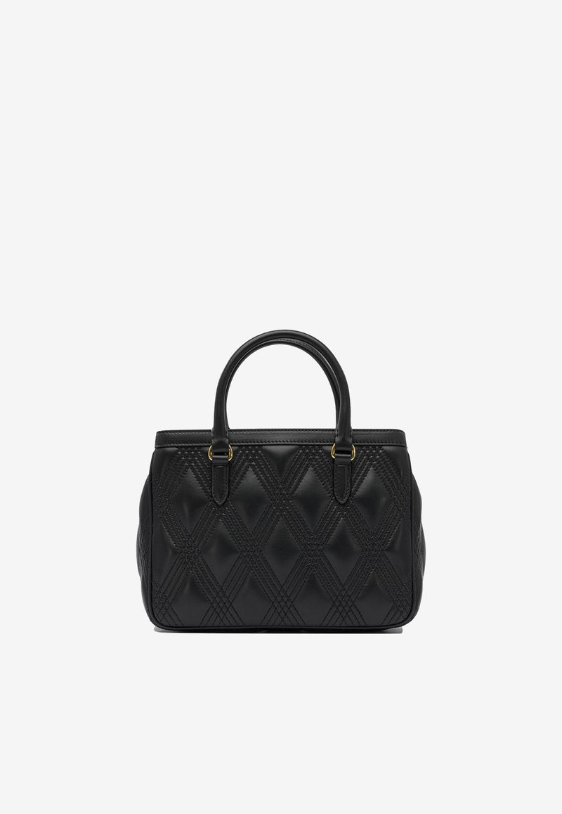 Valentino Quiltie 67 Leather Top Handle Bag Black 7W2B0R97MIC0NO_ddf4824f-913f-4a84-8cdb-e7fbc72681b8