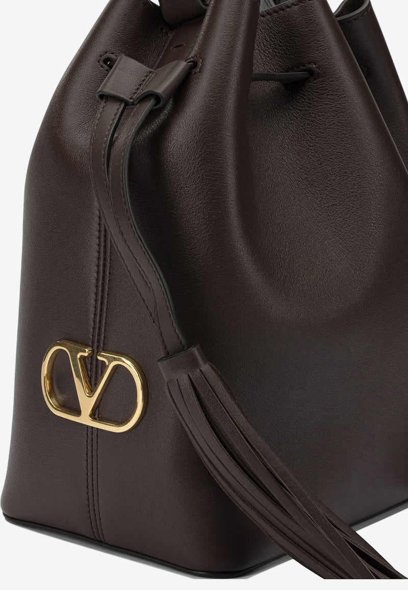 Valentino So Seau Leather Bucket Bag Brown 7W2B0R99HHLCTJ_1b9a4b5f-6b96-402a-881f-42d81d7034e2