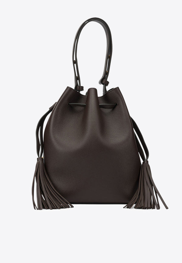 Valentino So Seau Leather Bucket Bag Brown 7W2B0R99HHLCTJ_1b9a4b5f-6b96-402a-881f-42d81d7034e2