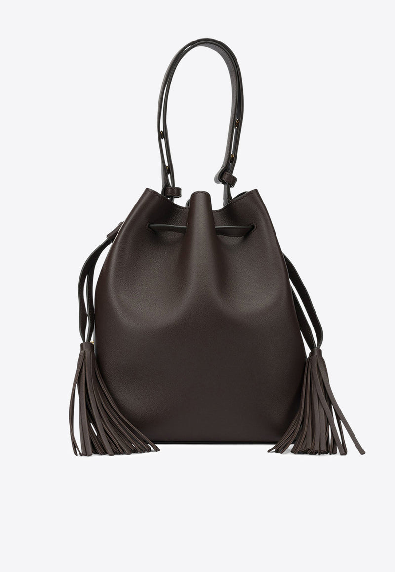 Valentino So Seau Leather Bucket Bag Brown 7W2B0R99HHLCTJ_1b9a4b5f-6b96-402a-881f-42d81d7034e2
