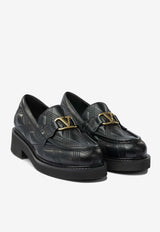 Valentino  Quiltie 67 Smooth Leather Loafers  Black 7W2S0MC8FGZ0NO_ed1dd135-c11e-4982-a261-2458c88adf47