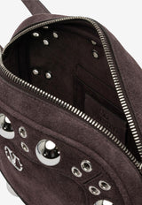 Valentino Nellcôte Studded Suede Crossbody Bag Brown 7Y2B0R74JET0TO_82712