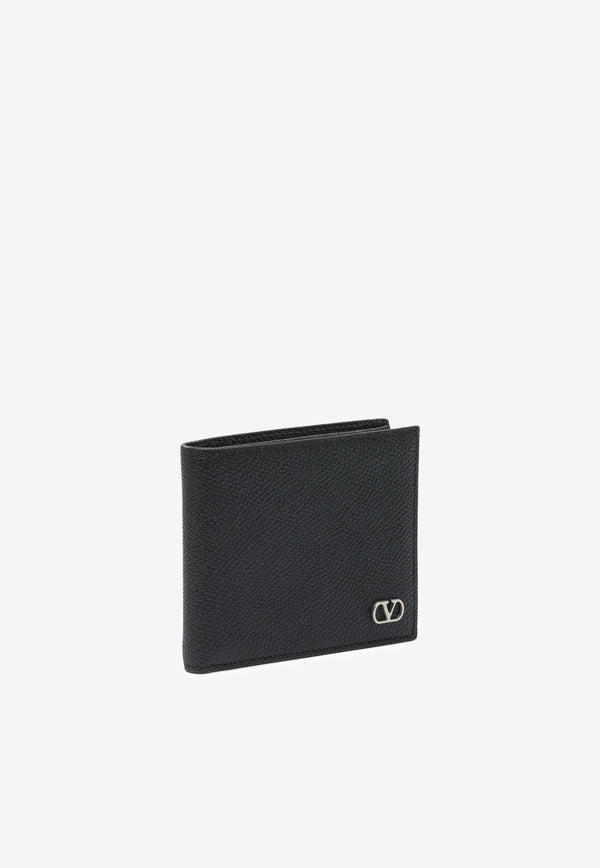 Valentino VLogo Signature Leather Bi-Fold Wallet Black 7Y2P0AP3UAG0NO_825e0e68-b00d-4d23-9cca-d2cbb403fdb5