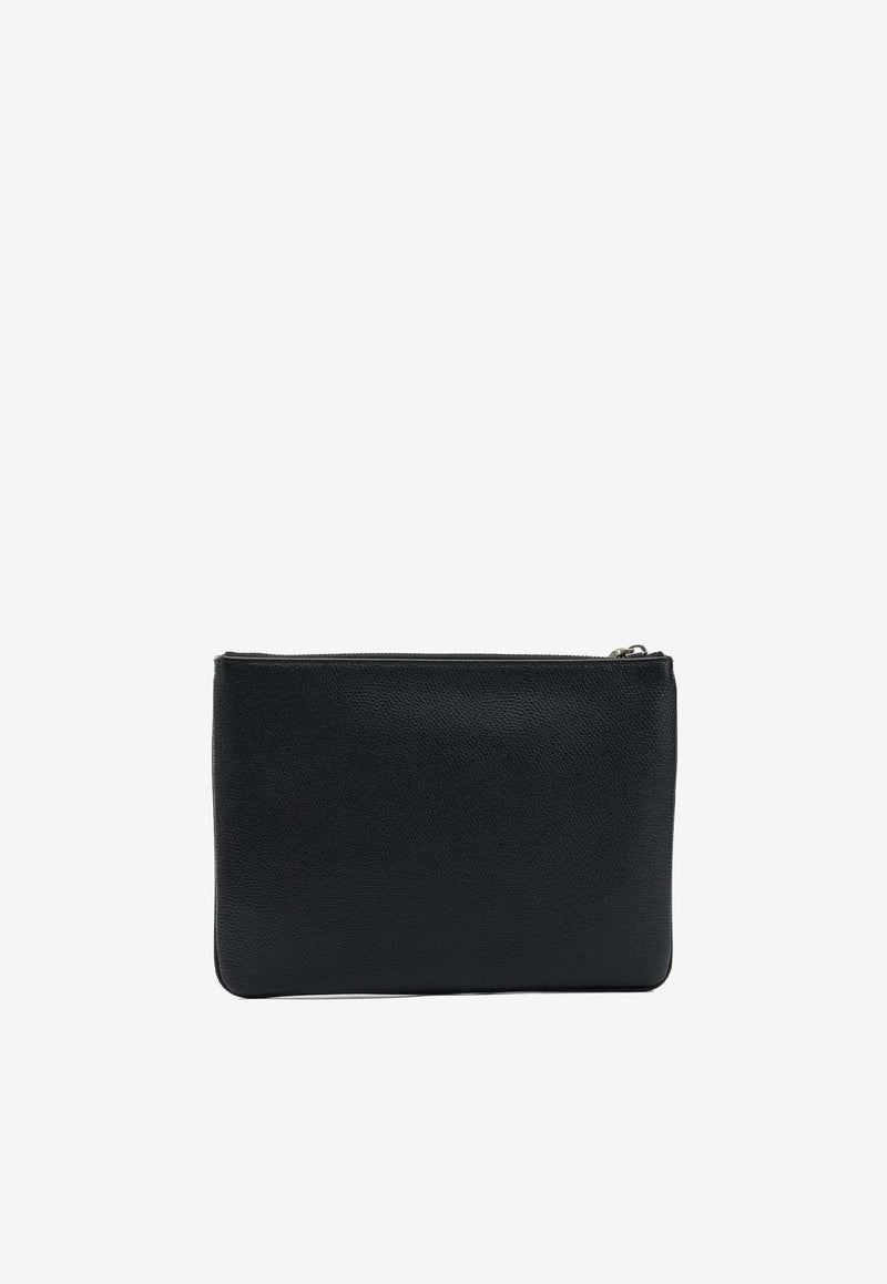 Valentino VLogo Leather Pouch Black 7Y2P0AP5UAG0NO_83ff675a-4005-43e0-bbb7-5399d6b11dc8