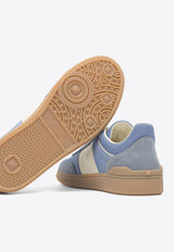 Valentino Upvillage Leather Low-Top Sneakers Light Blue 7Y2S0H77MBMBQG_82617