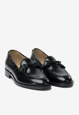 Valentino Bowshire Shiny Leather Loafers Black 7Y2S0L07CEE0NO_ed5332c4-2948-4c49-8889-19a546d80483