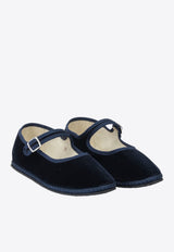Vibi Venezia Mary-Jane Velvet Ballet Flats Blue MARY JANEBLU_68874f50-c7a4-44ef-8d17-03650f52784f