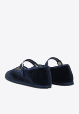 Vibi Venezia Mary-Jane Velvet Ballet Flats Blue MARY JANEBLU_68874f50-c7a4-44ef-8d17-03650f52784f