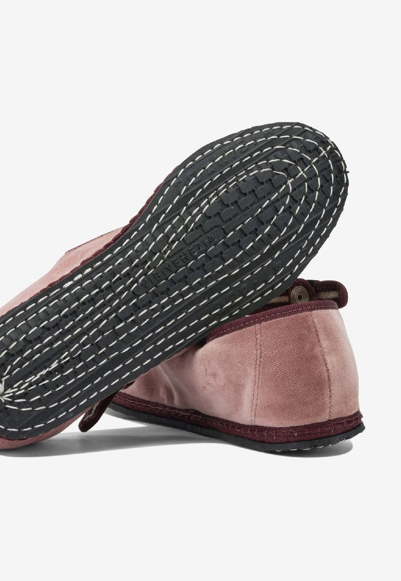 Vibi Venezia Mary-Jane Marie Antoinette Velvet Ballet Flats Pink MARY JANEMARIE ANTONIETTE_59df105c-6dc8-4adc-80ef-0e5ec858dfbb