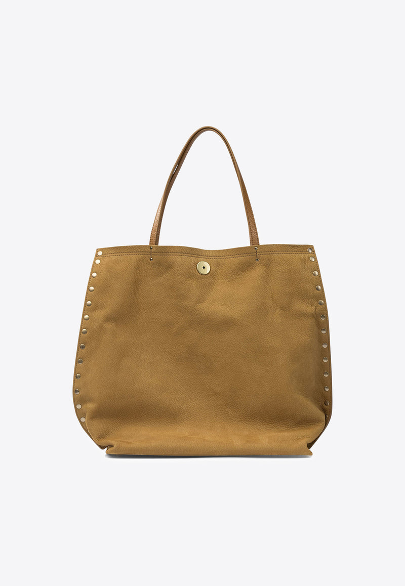 Zanellato Medium A'spasso Nubuck Leather Shoulder Bag Brown A' SPASSO JONES M0687900070000Z0250_eb73feea-e725-43ad-8e90-5dd5bd37f312